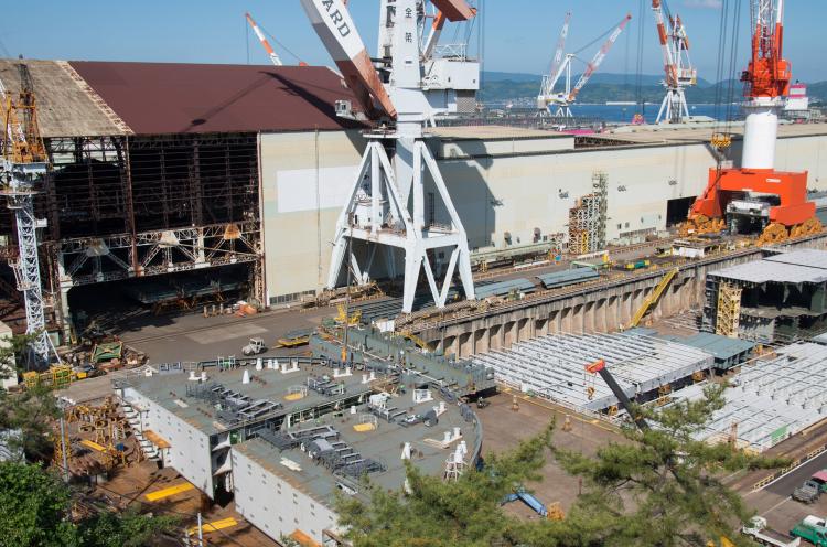 歴史の見える丘(呉造船ドック)