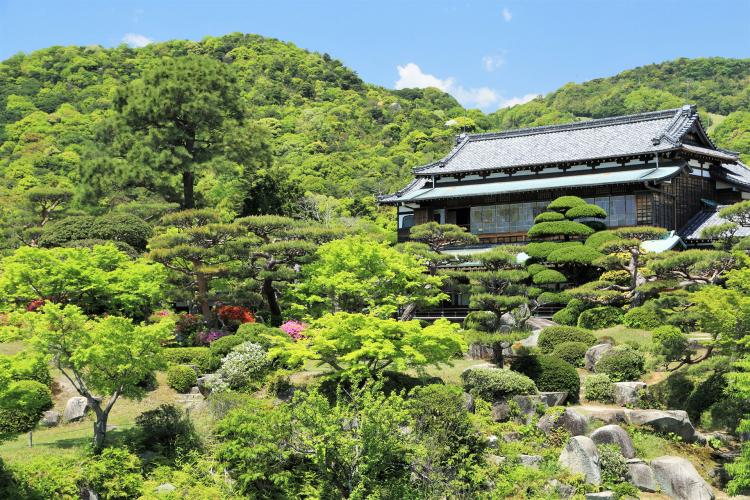 毛利氏庭園(毛利博物館)