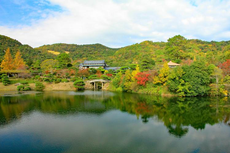毛利氏庭園(毛利博物館)