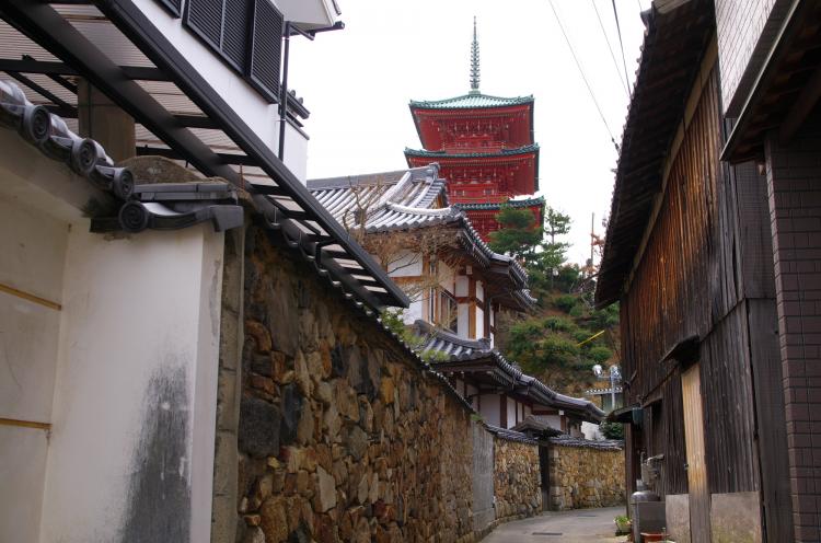 迷路の町（小豆島）