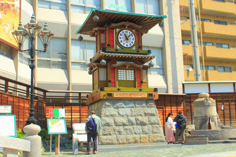 カラクリ時計(放生園)