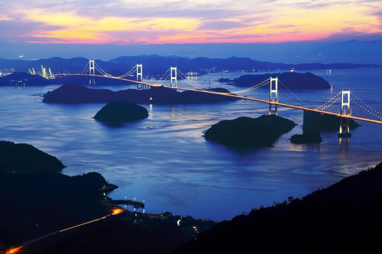 亀老山展望台(しまなみ海道)