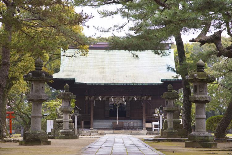 篠山神社(久留米城跡)