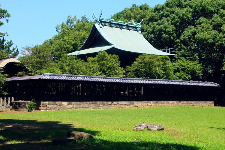 篠山神社（久留米城跡）