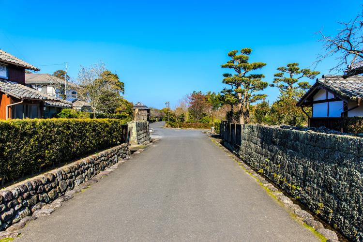 神代小路伝統的建造物群保存地区