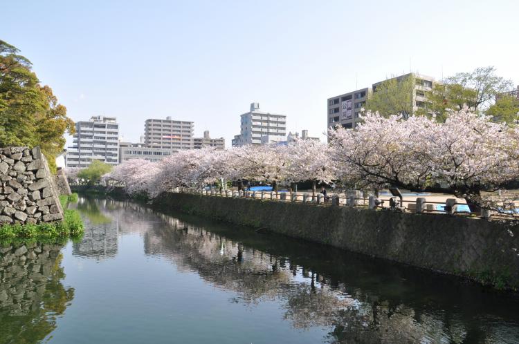 大分城址公園(府内城)