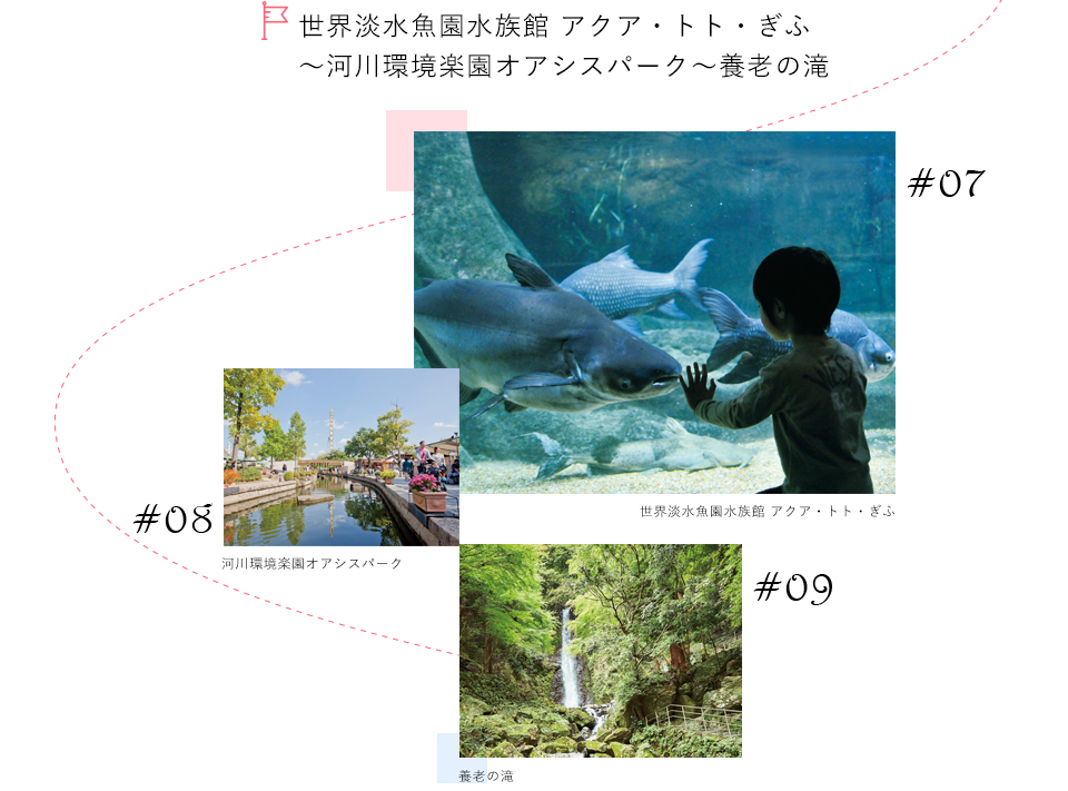 世界淡水魚園水族館 アクア・トト・ぎふ～河川環境楽園オアシスパーク～養老の滝